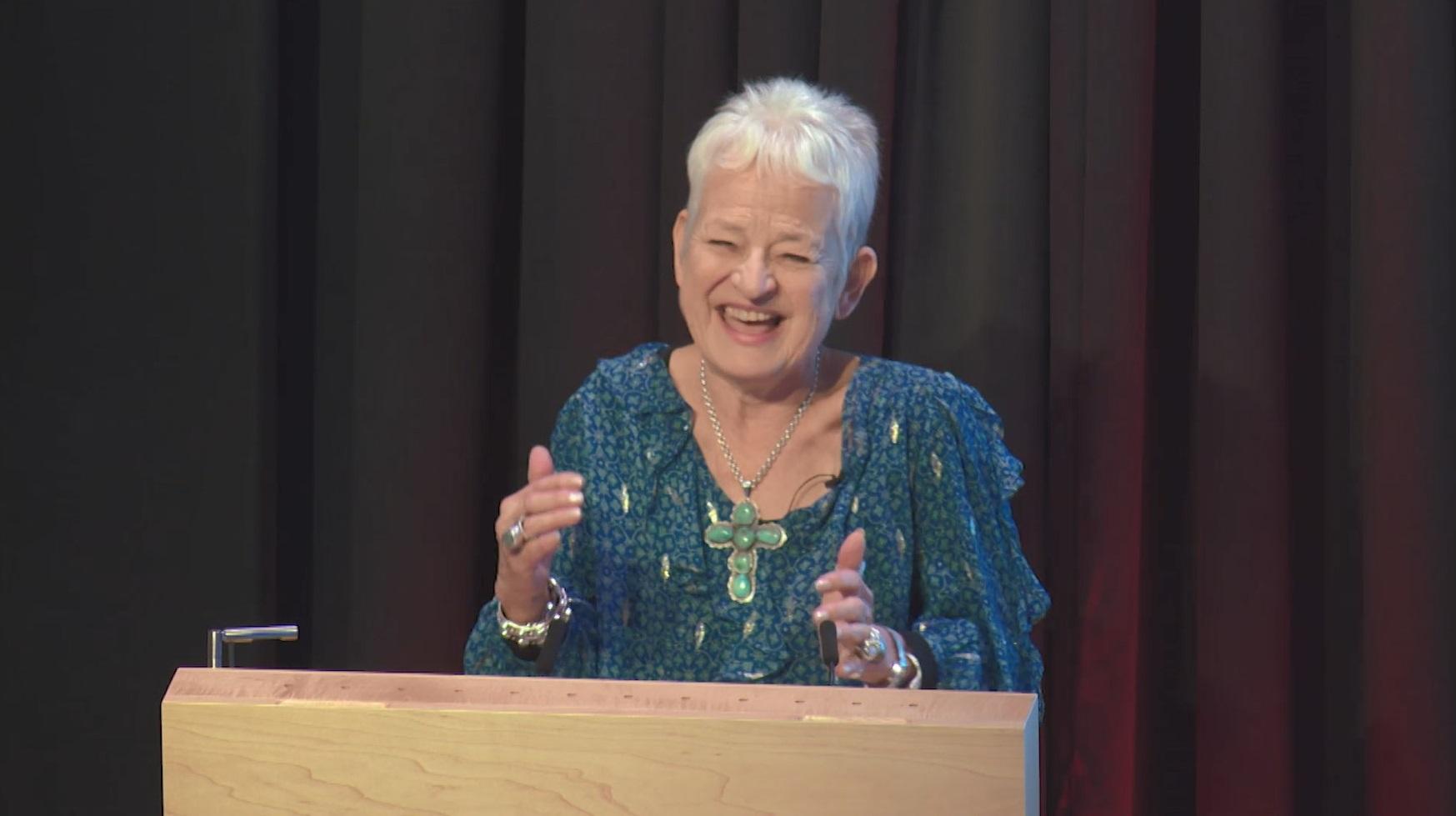 Headshot of Dame Jacqueline Wilson