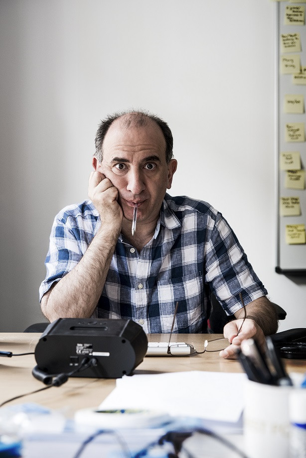 Headshot of Armando Iannucci