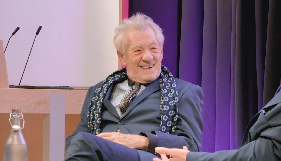 Headshot of Ian McKellen